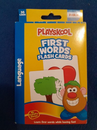 Playskool First Words Flash Learning Cards. Pre-K