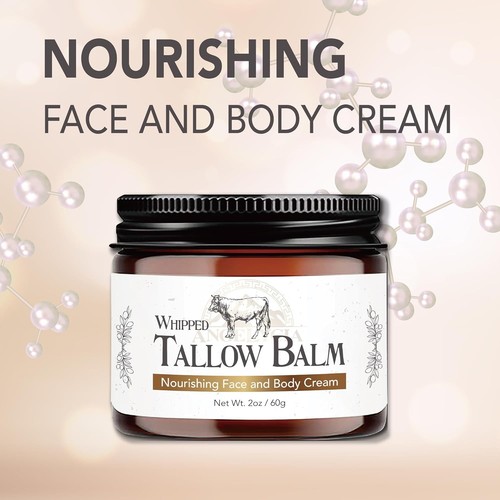 Beef Tallow for Skin | 100% Grass Fed Handmade Tallow Balm - photo 2
