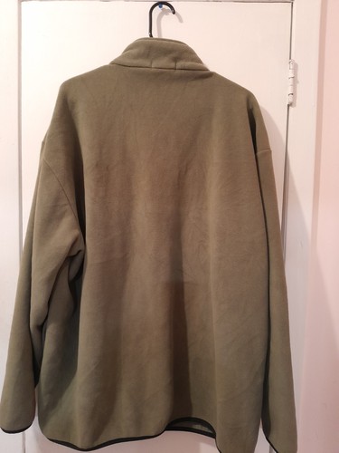 Nautica Dark Green LS Polar Fleece 1/4 Zipper Pullover - photo 2