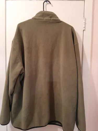Nautica Dark Green LS Polar Fleece 1/4 Zipper Pullover - photo 2