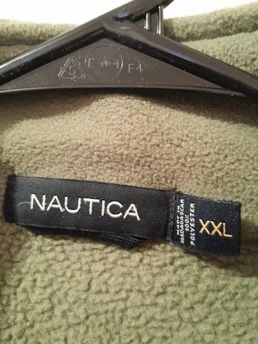 Nautica Dark Green LS Polar Fleece 1/4 Zipper Pullover - photo 3