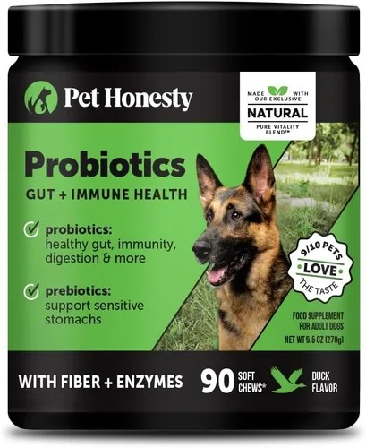 Dogs Probiotic - Digestive Enzymes Promotes Gut Health