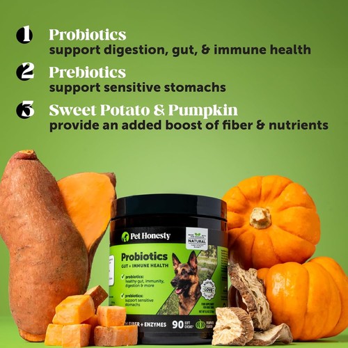 Dogs Probiotic - Digestive Enzymes Promotes Gut Health - photo 5