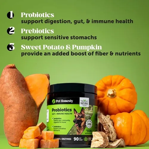 Dogs Probiotic - Digestive Enzymes Promotes Gut Health - photo 5