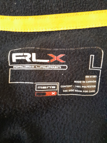 RLX Ralph Lauren Men's Performance Quarter Zip Pullover Size L - photo 3