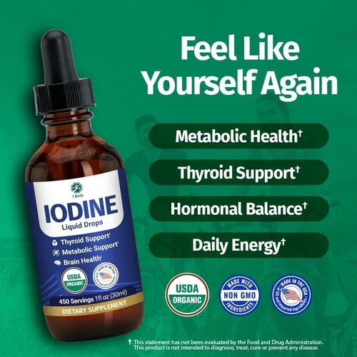 1 Body Iodine Liquid Drops – Potassium Iodide Drops - photo 4