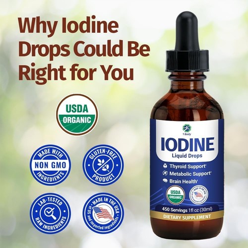1 Body Iodine Liquid Drops – Potassium Iodide Drops - photo 5