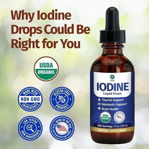 1 Body Iodine Liquid Drops – Potassium Iodide Drops - photo 5