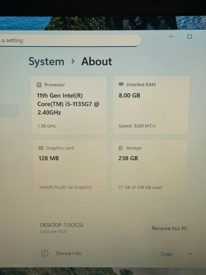 Lenovo ThinkPad T490 Gen 1 Laptop- Intel i5-8th GEN/Touchscreen/ - photo 3