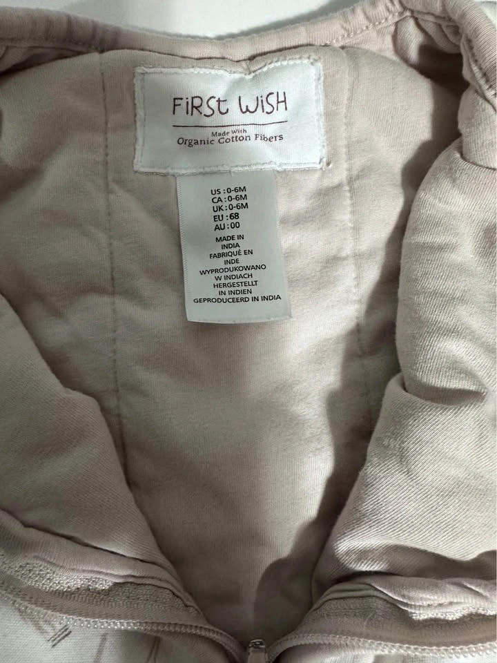 First wish sleep sack- 0-6 months-2.5 TOG - photo 2