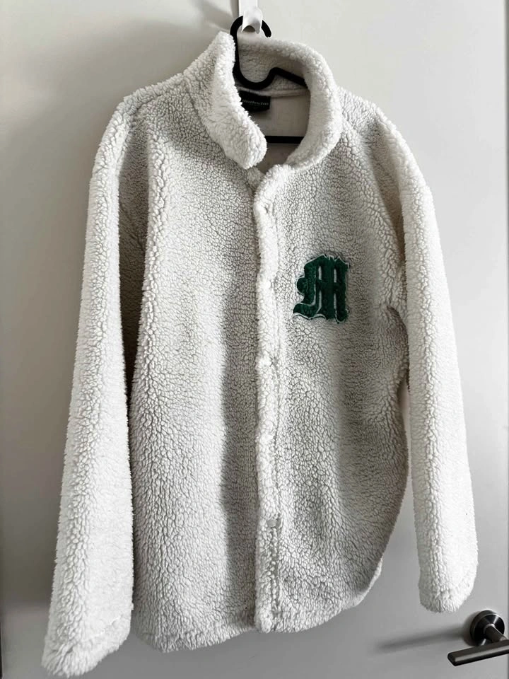 Maksim Sherpa Fleece Jacket Size XL