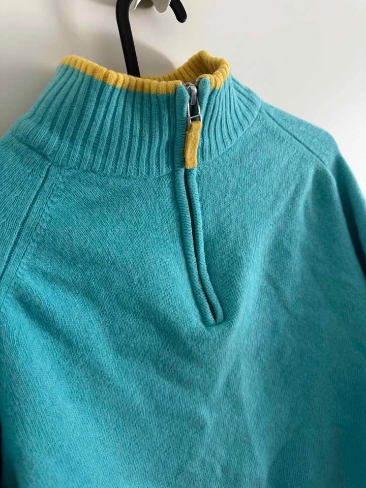 Gant Quarter-Zip Wool Cashmere Sweater - photo 2