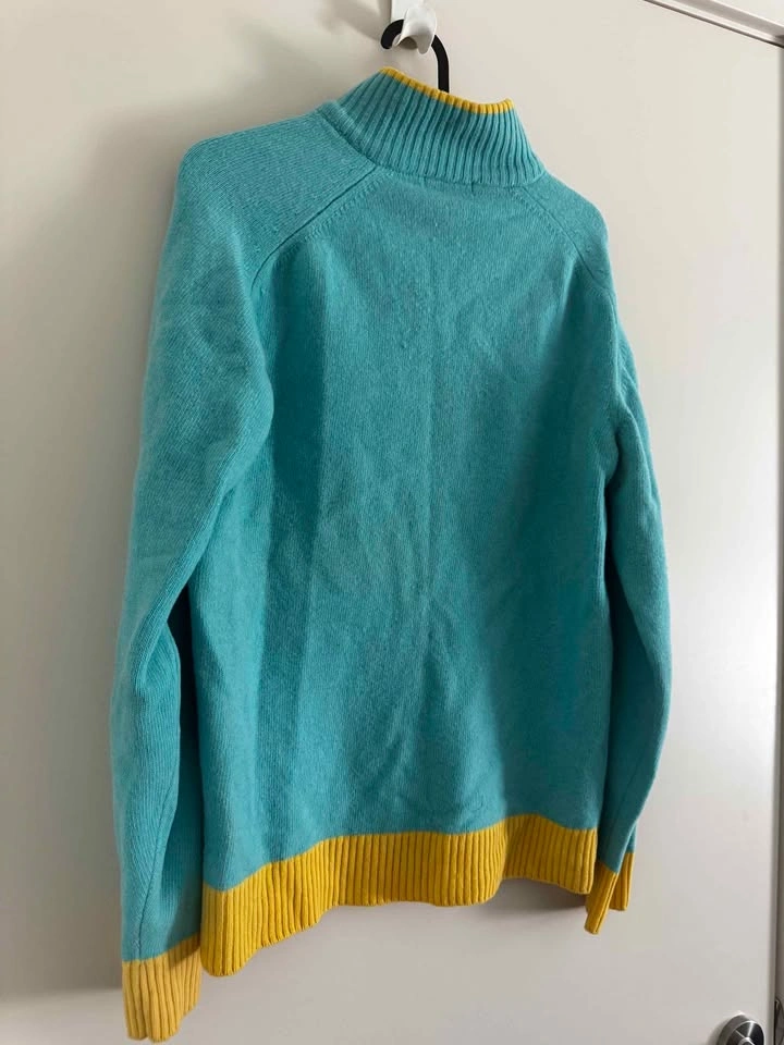 Gant Quarter-Zip Wool Cashmere Sweater - photo 3