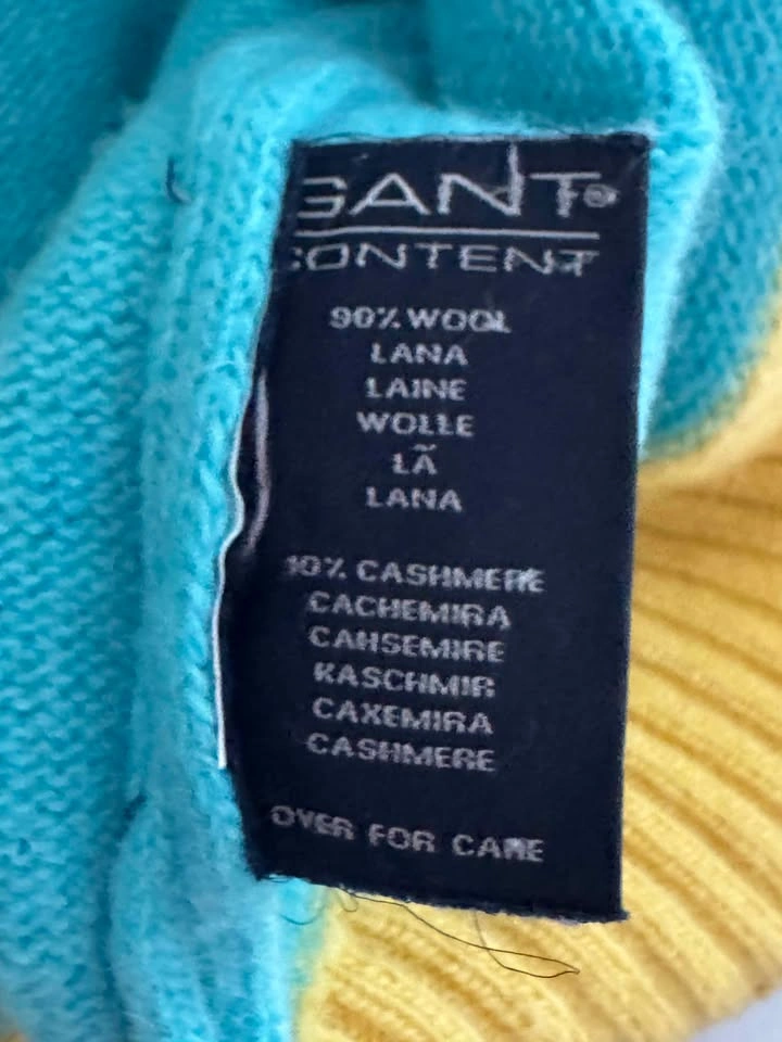 Gant Quarter-Zip Wool Cashmere Sweater - photo 4