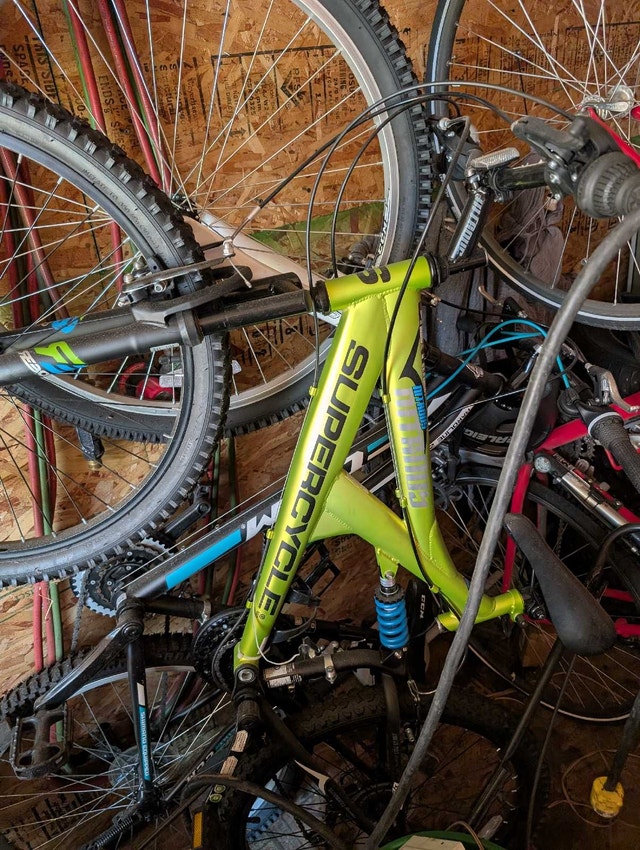 Mountain bikes