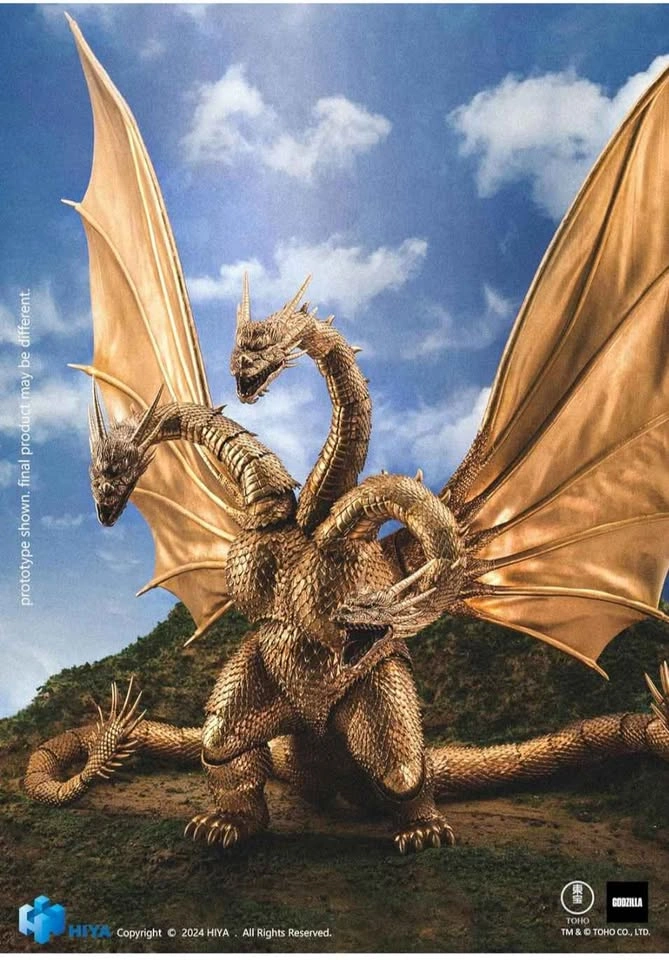 Godzilla vs. King Ghidorah - King Ghidorah Exquisite Exclusive A - photo 4