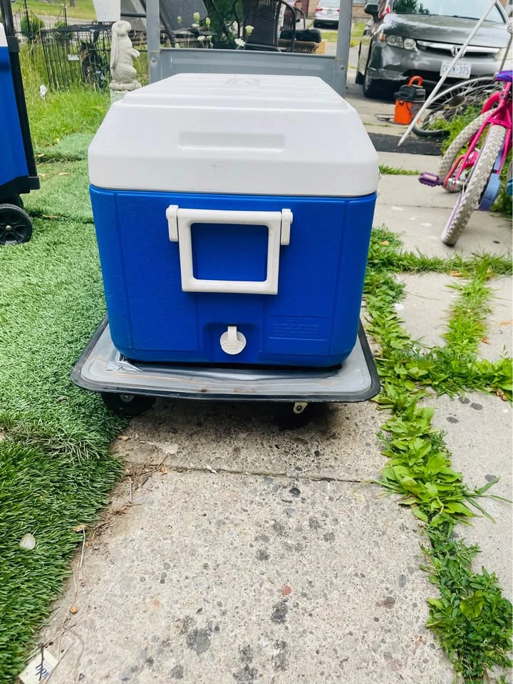 Large ice box in great condition, broken hinge, Scarborough - photo 3