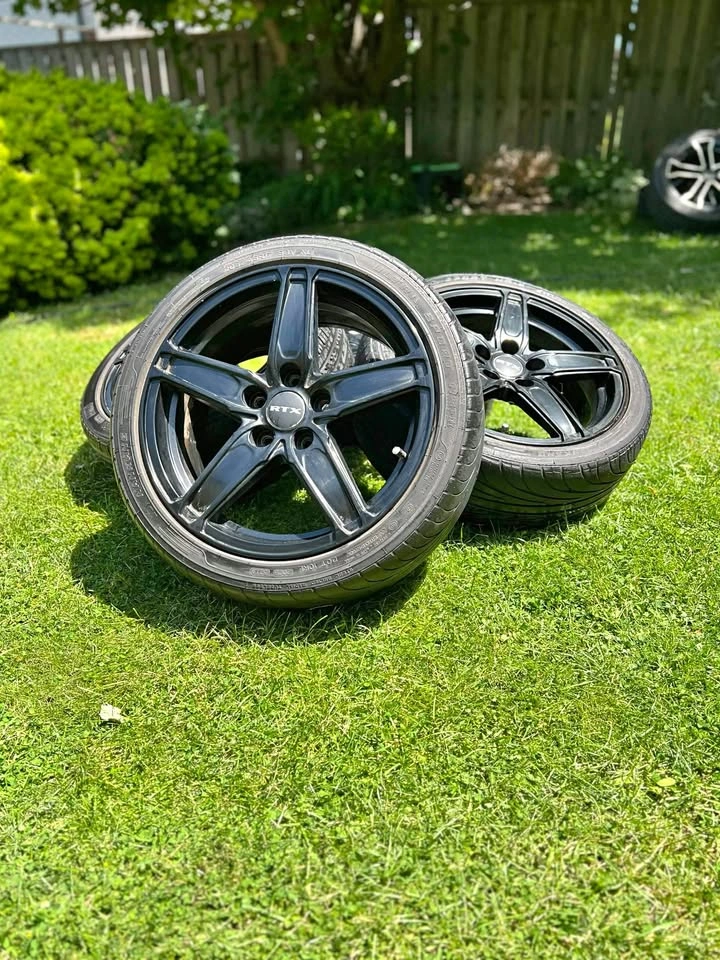 17 Inch RTX Frost Rims | 5x114.3 | 205/45 R17 Tires
