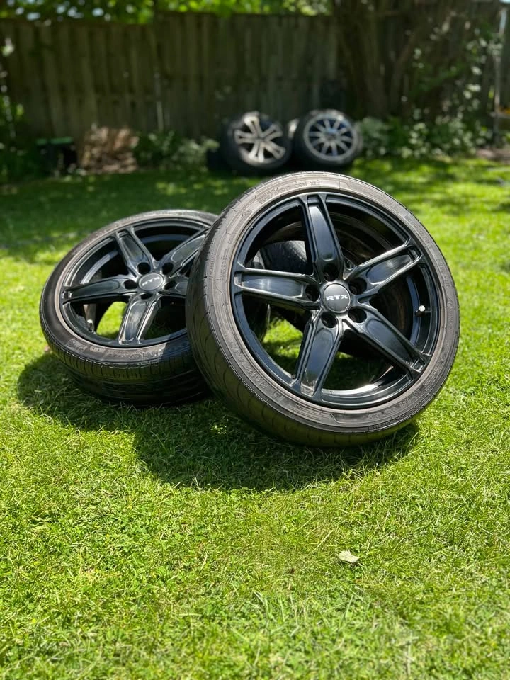 17 Inch RTX Frost Rims | 5x114.3 | 205/45 R17 Tires - photo 4