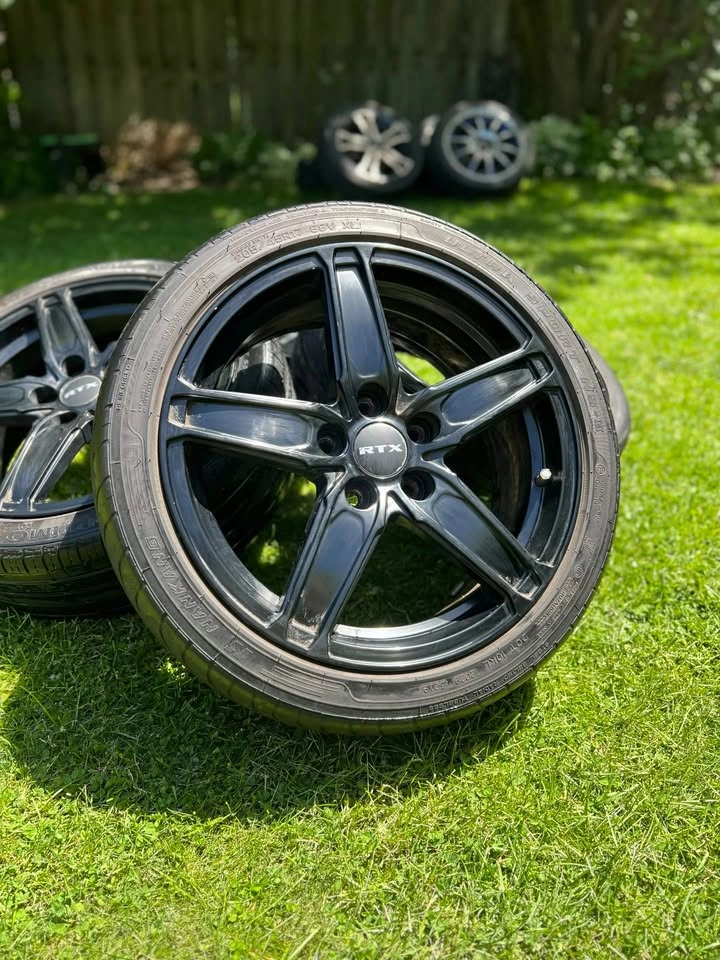 17 Inch RTX Frost Rims | 5x114.3 | 205/45 R17 Tires - photo 5