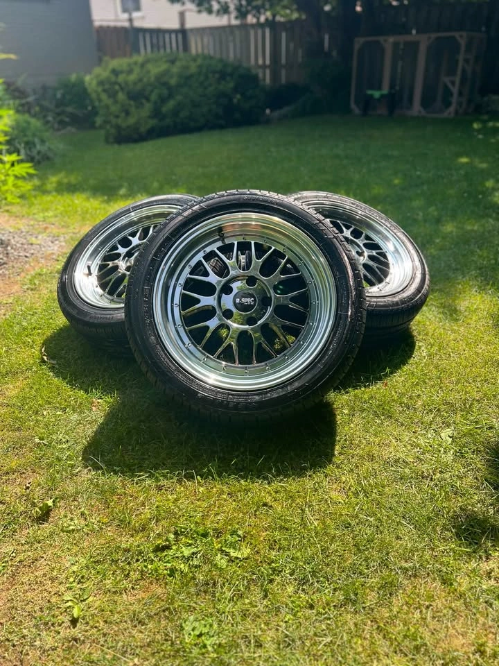 BBS LM 17 Inch Rims | 5x114.3 | 235/45 R17 Tires - photo 3