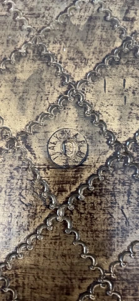 Ornate Harbor Scene Serving Tray - photo 2