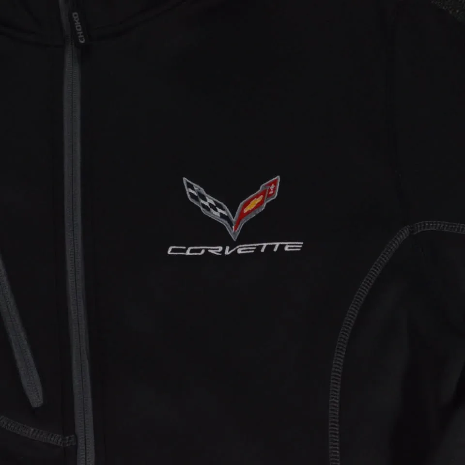 Choko Lethal Corvette Jacket Black Full Zip Mens Medium - photo 3