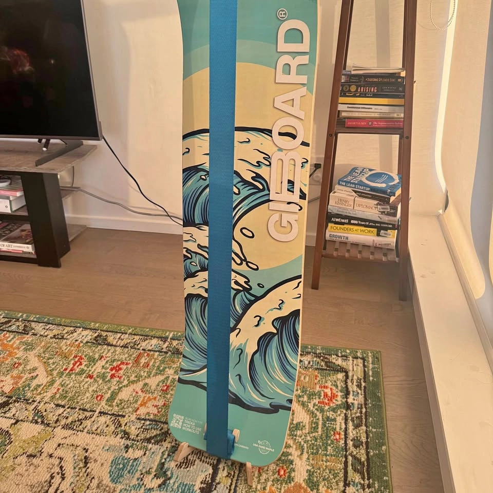 Gibbon Slackline Balance Board w Stand