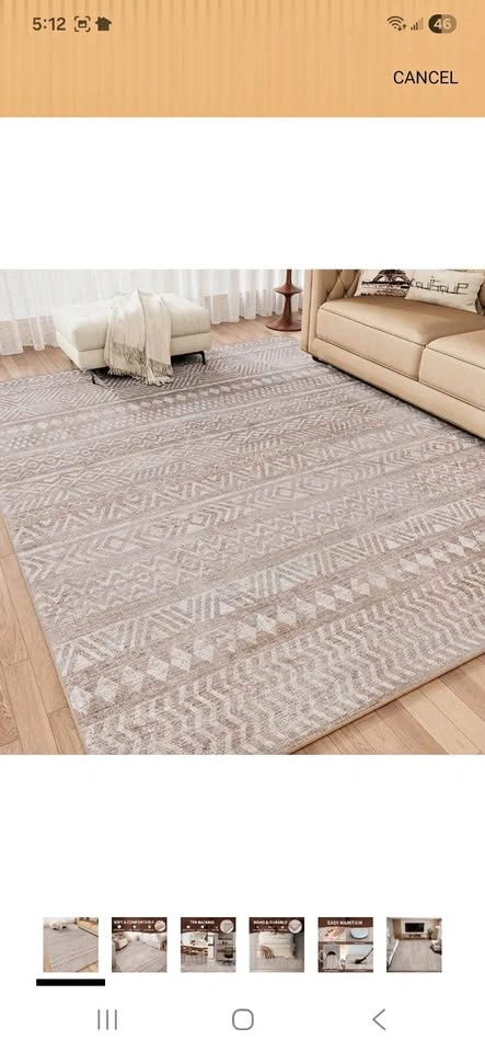 8x10 Elegant Area Rug for your home