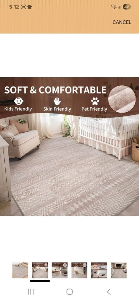 8x10 Elegant Area Rug for your home - photo 4
