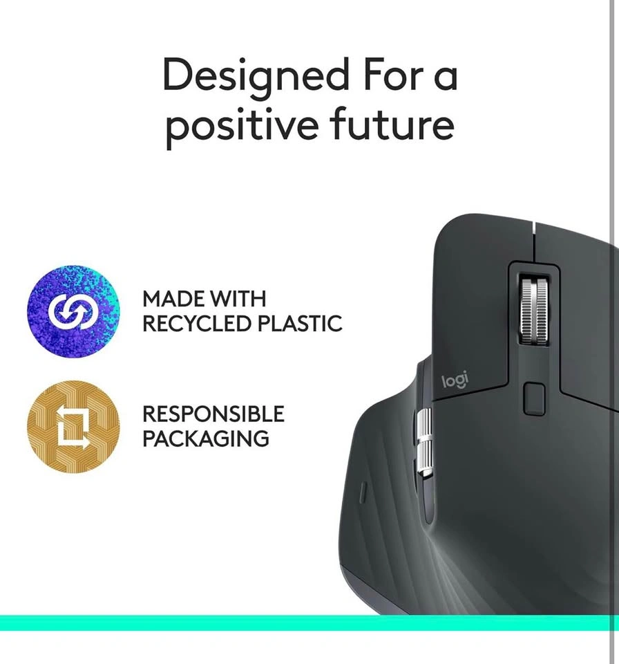 Logitech MX Master 3S Bluetooth Wireless Mouse – Graphite - photo 5