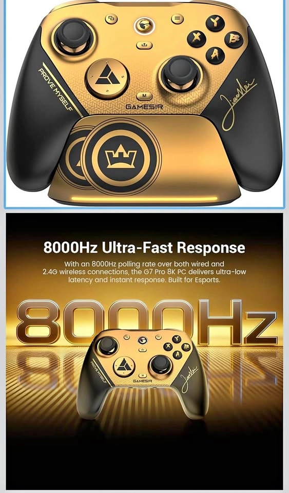 GameSir G7 Pro 8K Wireless Controller PC TMR Hall Effect