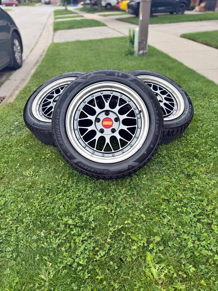 BBS LM 17 Inch Rims | 5x114.3 | 215/55 R17 Tires
