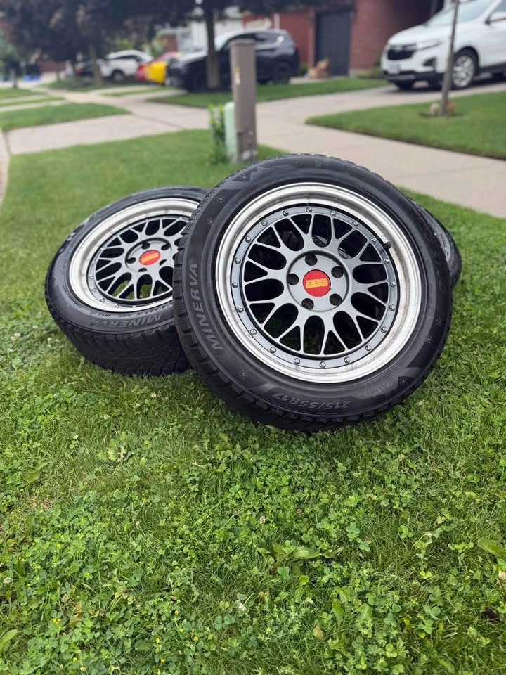BBS LM 17 Inch Rims | 5x114.3 | 215/55 R17 Tires - photo 2