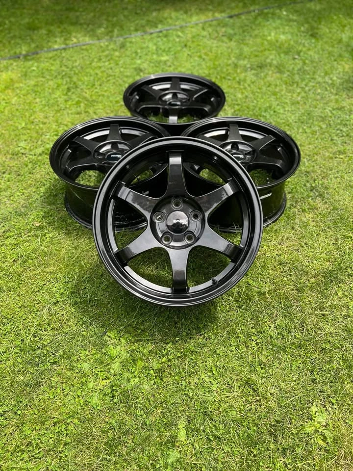 TE37 Fast FC09 17x8 Inch Rims | 5x114.3 - photo 2