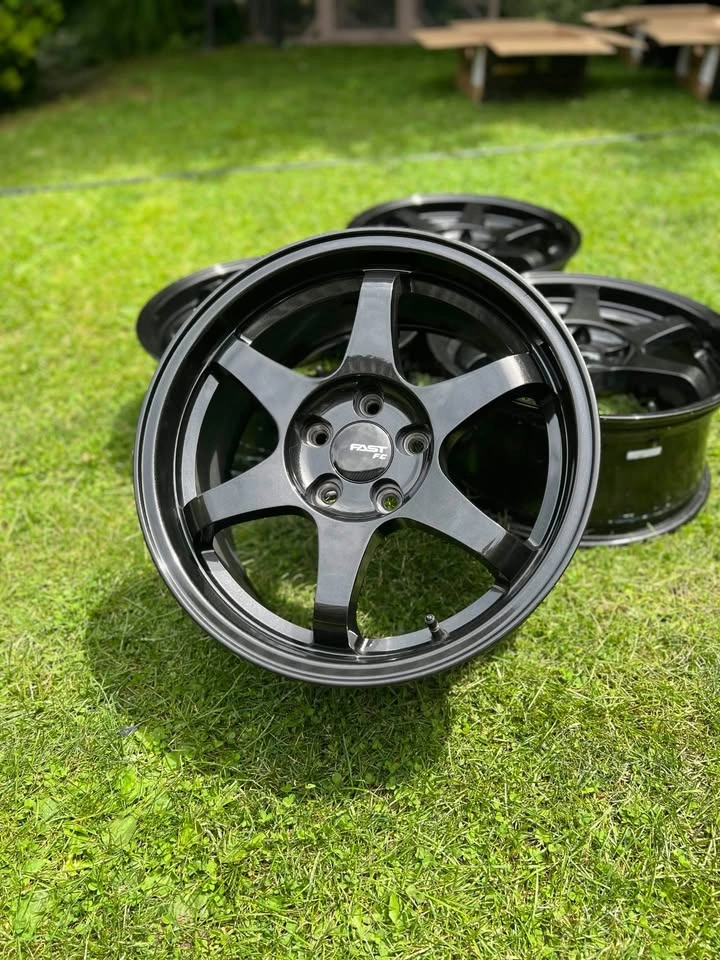 TE37 Fast FC09 17x8 Inch Rims | 5x114.3 - photo 3