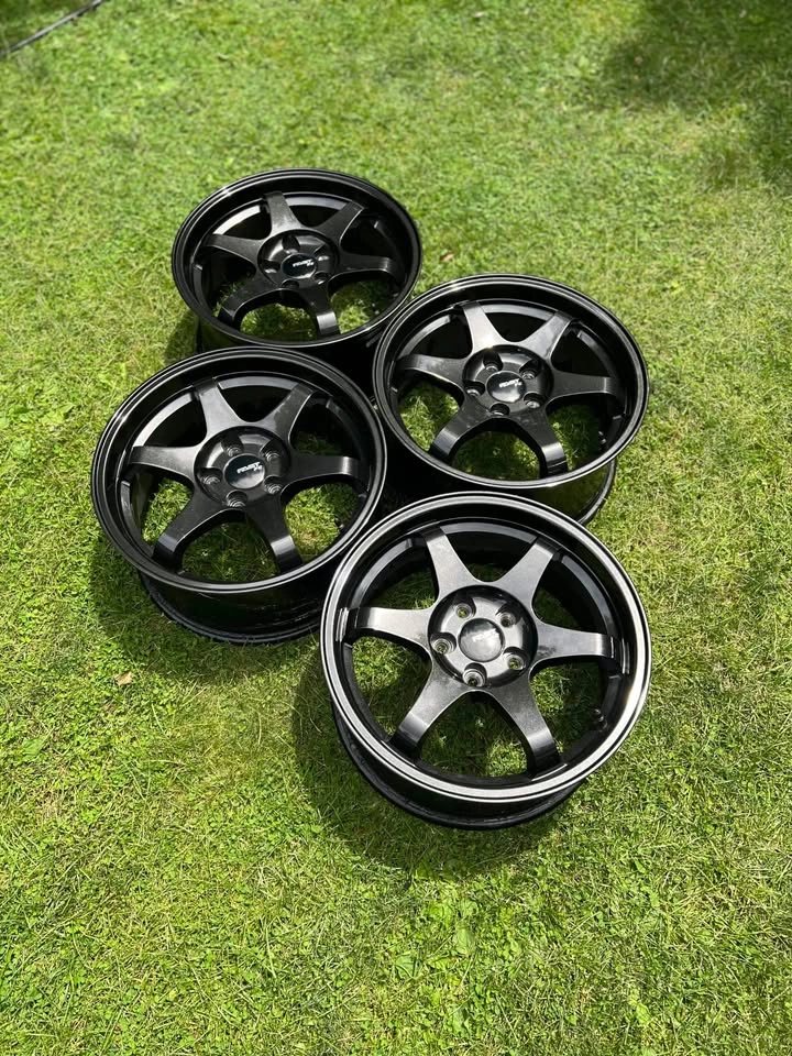 TE37 Fast FC09 17x8 Inch Rims | 5x114.3 - photo 4