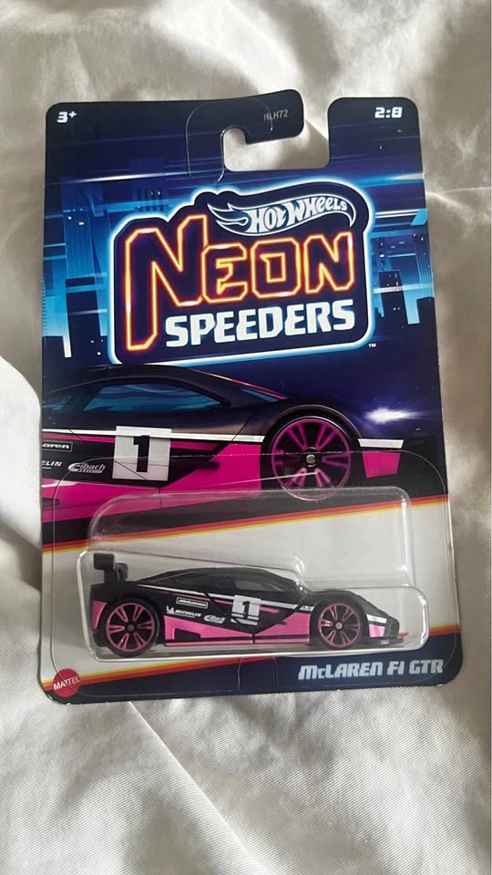 Hot Wheels Neon Speeders McLaren F1 GTR