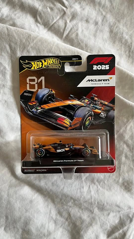 Hot Wheels Premium F1 2025 McLaren Formula 1 Team