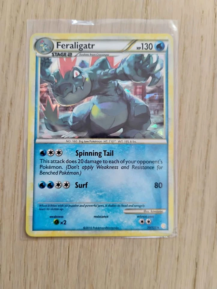 Feraligatr 20/123 - Pokemon - HeartGold SoulSilver