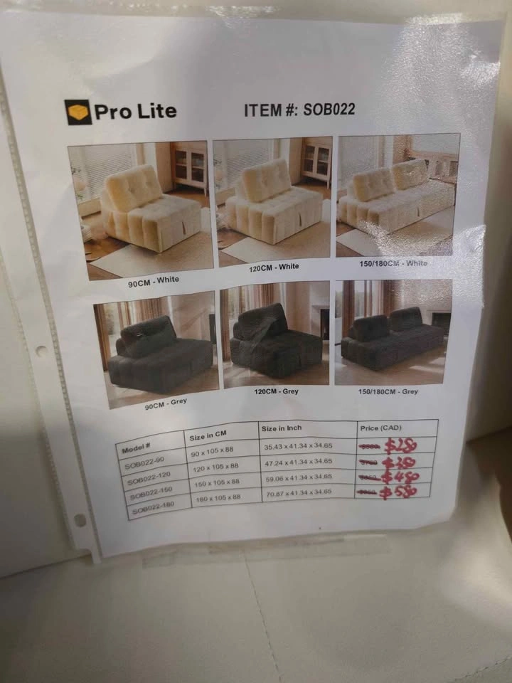 Sofa Bed SOB022 from $280 - photo 2