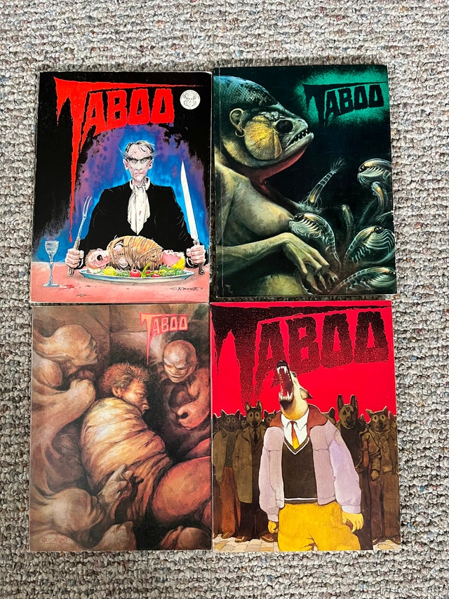 Taboo 1988 Spider-Baby Graphix #1-8 Plus Special #1 Signed - photo 3