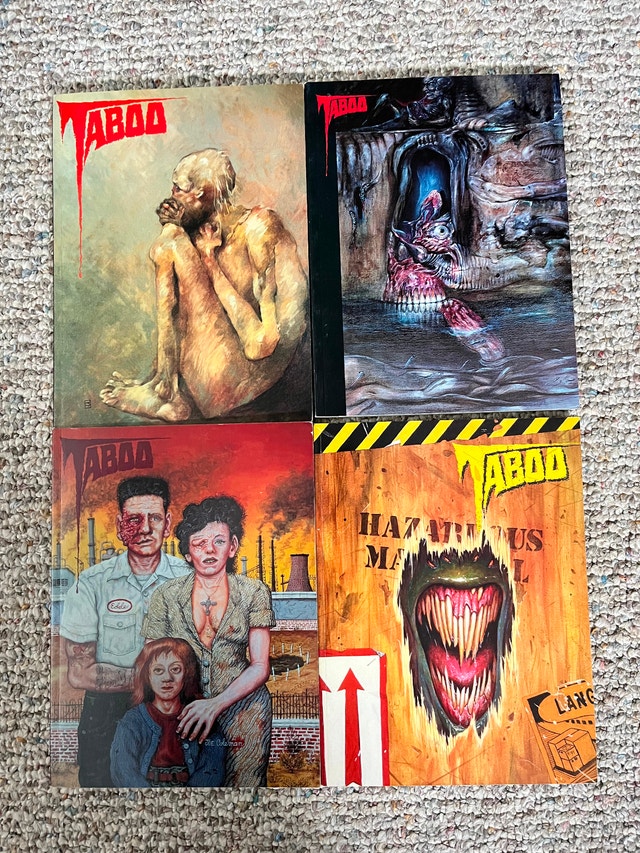 Taboo 1988 Spider-Baby Graphix #1-8 Plus Special #1 Signed - photo 4