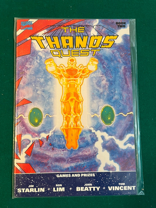 The Thanos Quest #1 & #2 Complete Set Marvel Comics - photo 4