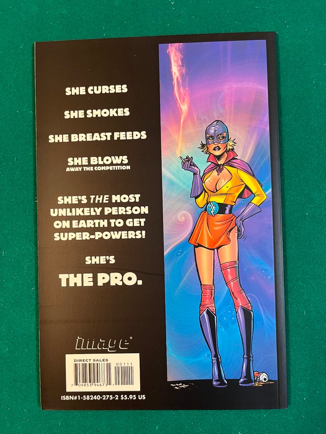 The Pro #1 Image Comics 2002 1st Print One-Shot Garth Ennis - photo 2