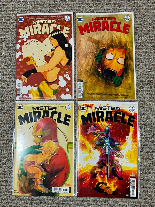 Mister Miracle #1-12 Complete Set Tom King 2017 DC Comic - photo 3