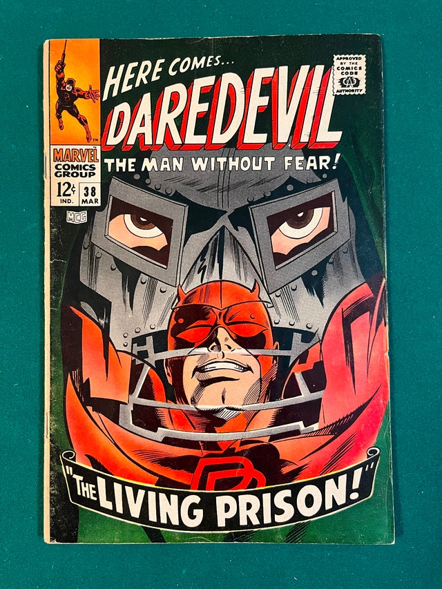 Daredevil #38 Doctor Doom Cover Comic Book