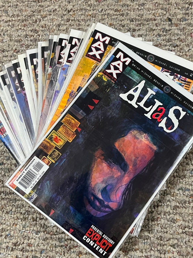 Alias #1-28 Complete Run Marvel MAX 1st Jessica Jones & Keys