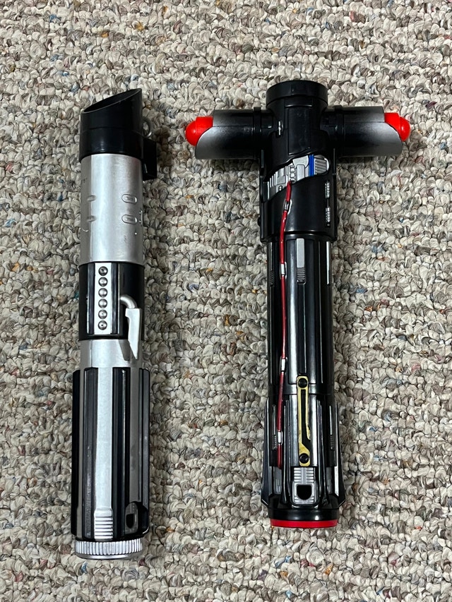 Darth Vader and Kylo Ren Lightsabers Star Wars - photo 2