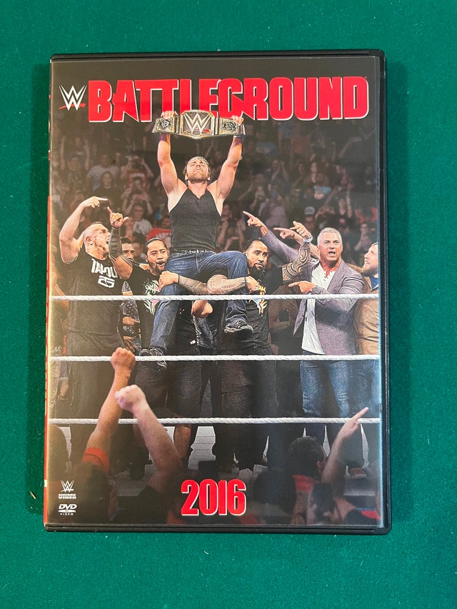 WWE DVD's Fastlane Summer Slam Battleground 2016 - photo 2
